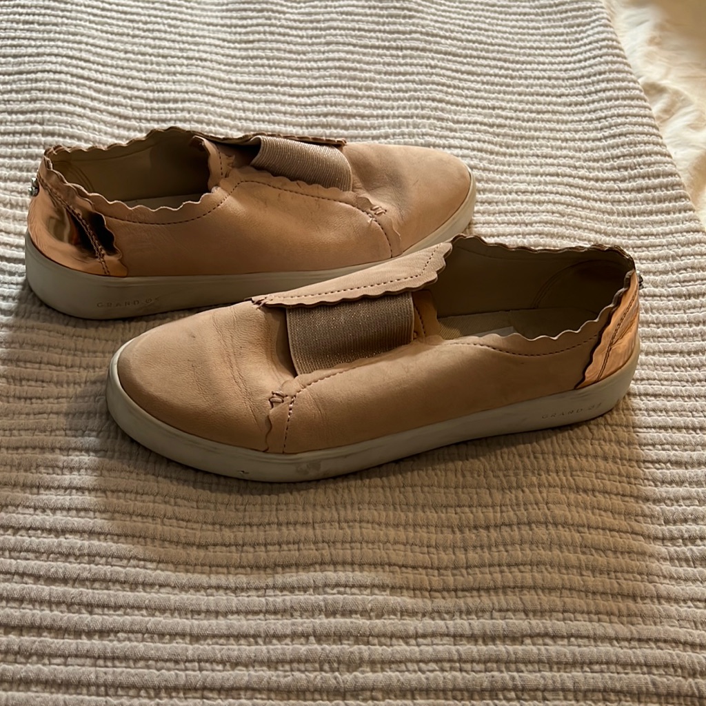 Cole Haan Slip On Sneakers Worn Once Size 7. Sticker Still On Inside